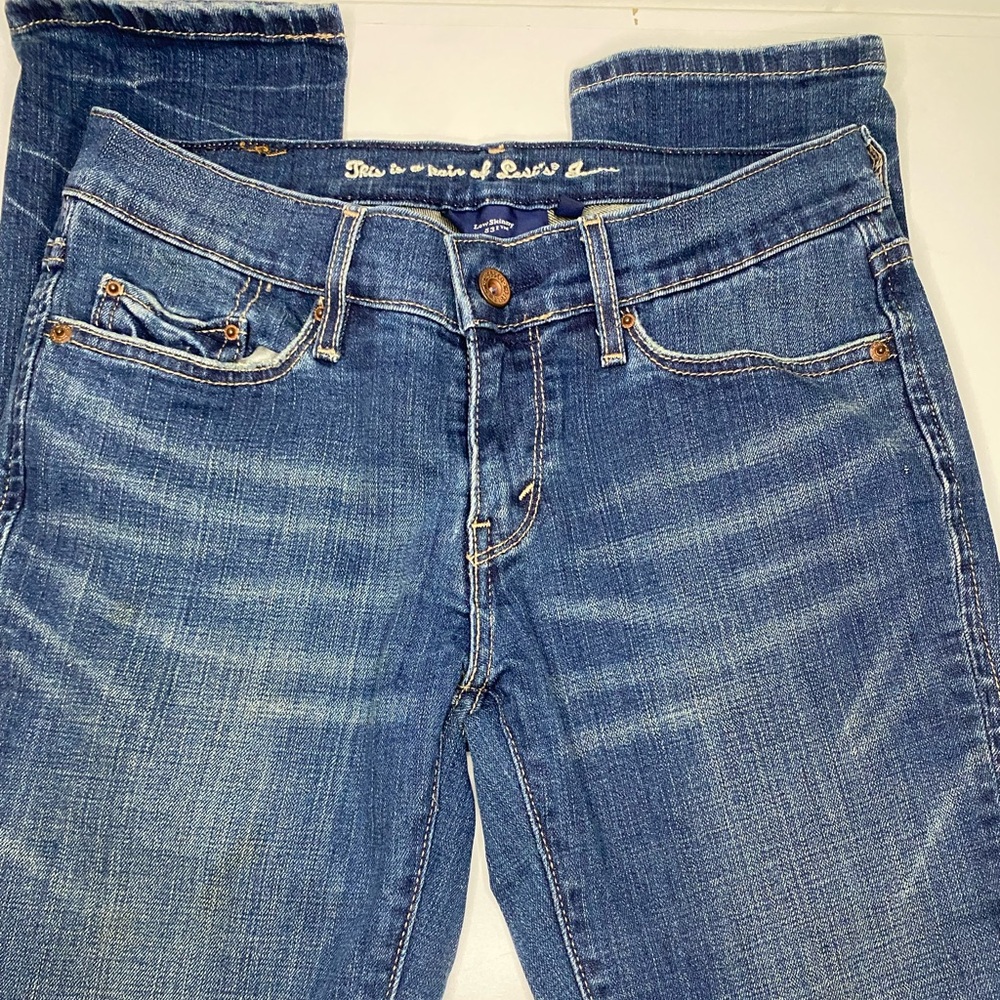 Levi's Indigo Low Skinny Jeans 4L